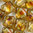 Silky Beads crystal - picasso 6mm 25Stk. Two-Hole-Beads