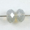 Swarovski Perlen 5040 Briolette 8 mm light grey opal