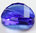Swarovski Perlen 5621 Twist Bead 14 mm sapphire