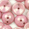 Piggy Beads pink opak gelüstert 4x8mm 25Stk. Two-Hole-Beads