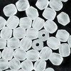 Glasschliffperlen 3 mm crystal matt