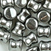 Preciosa Pellet Beads 4 x 6mm crystal full chrom 50 Stk.