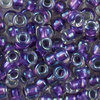 Toho Rocailles 8/0  Fb-Nr. 265 crystal iris - lila metallic Farbeinzug 10g