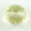 Glasschliffperlen 12 mm zart gelb