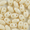 MiniDuo Beads beige gelüstert ( Keramik beige gelüstert)  2 x 4mm  10g