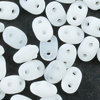 MiniDuo Beads weiß alabaster matt  2 x 4mm  10g