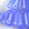 Gumdrop Beads 7 x 10 mm blau opal  (10 Stk. Packung)
