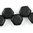 Honeycomb Beads schwarz matt 6mm 30Stk.