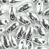 Rizo™ beads 2,5 x 6mm silber metallic (full labrador) 10g