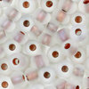 Rocailles crystal matt - schoko Farbeinzug 4,5 mm 20g