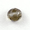 Glasschliffperlen 8 mm grau