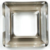 Swarovski Perlen 4439 Square Ring 20 mm crystal satin (ohne Rückseitenbeschichtung)