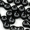 Infinity Beads 4 x 8mm schwarz 10g (ca. 65 Stück)