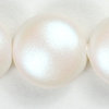 Swarovski 5860 Crystal Coin Pearls 12 mm pearlescent white