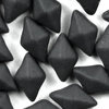 DiamonDuo™ Beads 5 x 8 mm schwarz matt 25 Stk.