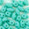 MiniDuo Beads hell meergrün opak matt 2 x 4mm 10g