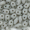 MiniDuo Beads grau opak matt  2 x 4mm  10g