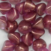 Button Bead 4mm crystal Golden Touch (GT) persian pink  50 Stk.