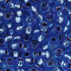Rocailles dunkel blau mit Silbereinzug (SG) 2,1mm  20g