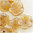 Flower Cup Beads 7x5mm crystal honey drizzle 25 Stück