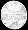 Glasperlen Diskus crystal crash, 16 x 11 mm, 3 Stück