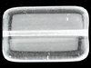 Glasperlen Rechteck crystal, 19 x 12 mm, 4 Stück