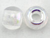 Glasperlen 2er-Set crystal AB