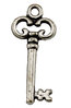 Schlüssel antik 27 x 12 mm , 1 Stück