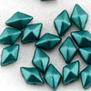 DiamonDuo™ Mini Beads 4 x 6 mm pastel emerald 25 Stk.
