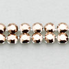 Swarovski Crystal Mesh 40001 PP21 crystal rose gold - silber Nohotfix, 50 Stück