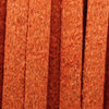 Veloursband 3 mm dunkel orange 2m-Stück
