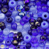 Rocailles 2-MIX 31 blau 2,3 mm 20g