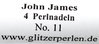 John James Perlnadeln 4 Stk. Gr.11