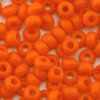 Rocailles orange opak matt 2,6mm 20g