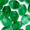 Pinch Beads 5x3mm crystal grün 50 Stk.