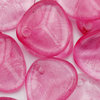 Rose Petals Perlen 7x8mm crystal hot pink gelüstert 50 Stk.