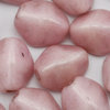 Pinch Beads 7x5mm weiß - rosa gelüstert 25 Stk.