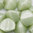 Pinch Beads 7x5mm weiß pastel grün gelüstert 25 Stk.