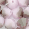 Swarovski Perlen 5301 Doppelkegel 6 mm rose alabaster satin (SF)