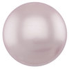 Cabochon perlmutt rosa 25mm, 1 Stück