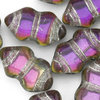 Spear Beads 5 x 9mm Backlit crystal pink mist 10g (ca. 50 Stk.)
