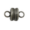 Neodym-Magnetverschluß antik silber 6 mm