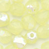 Glasschliffperlen 4 mm zitrus opal AB