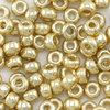 Miyuki Perlen 11/0 Rocailles 5101 pale gold duracoat galvanized  10g