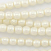 Imitationsperlen rund pearl shell lace 2 mm, 1 Strang mit 150 Stk.