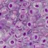 Rocailles crystal iris - violet Farbeinzug 2,3mm  20g