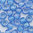 Toho Rocailles 8/0 Fb-Nr. 309 hell sapphire iris - blauer Farbeinzug 10g