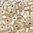 Toho Hex-Cut Perlen 11/0 Fb-Nr. 994 crystal iris mit Rotgoldeinzug 10g