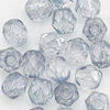 Glasschliffperlen 4 mm hell montana - crystal