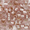 Rocailles crystal mit Silbereinzug - rose (SG) 3,0mm 20g